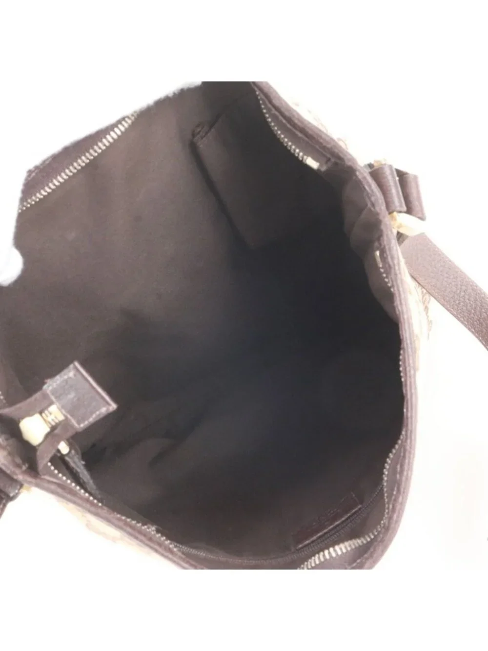 Gucci GG Canvas Abbey Leather Shoulder Bag Crossbody Messenger Business